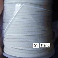 1 cuộn dây da lộn 2mm , dây da nhung, dây nhung làm vòng, dây đan vòng tay, vòng cổ