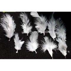 Lông vũ gói 7gam đủ màu dài 4-10CM (khoảng 80-90 cái)