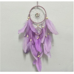 dreamcatcher thành phẩm treo may mắn dài 55cm nhiều màu