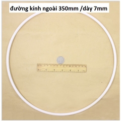 Vòng tròn, trái tim, ngôi sao từ 25-35cm làm dreamcatcher đủ loại (size đại)