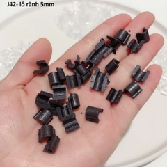 20-100 cái khóa dây làm đế dán patch cho cột tóc U07/U42/U69/J47