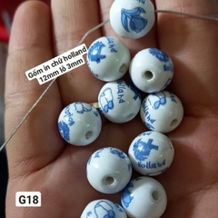 Đá gốm đính pha lê