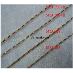 cuộn 130m Dây chỉ ngũ sắc may mắn size 1mm -các màu mã 516A