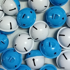 chuông lục lạc to 40mm màu đỏ bóng