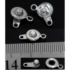 set 2-10 khóa snap làm vòng tay 7.4mm, khóa bấm, chốt khoá vòng tay, vồng cổ