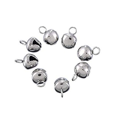 5-10 charm chuông inox không rỉ mix vòng