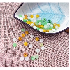 2-10 viên charm chặn đá 3x6mm tự nhiên, lỗ xỏ 1.5mm làm vòng -MH 2633 (p131-24)