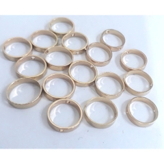 5 khoen lỗ bằng đồng mạ trang trí hạt size 10-12-16mm