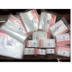 100gam Túi nylon zip đủ size đa năng đựng thực phẩm, hàng hóa