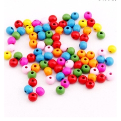 Hạt gỗ tự nhiên đủ màu đủ size 4mm-5mm-6mm-8mm-10mm-12mm-14mm-16mm-18mm-20mm-25mm-30mm/ gói 100gam