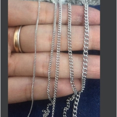 xích inox không rỉ nhuyễn size 0.3-0.4-0.5-0.6-0.8mm- gói 2met