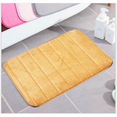 Thảm chùi chân siêu mềm chống trượt,,Thảm trải sàn lau chân nhung san hô đế cao su non,Phòng tắm,Phòng bếp,Phòng ngủ
