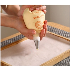 GÓI 100 Túi bắt bông kem nhựa đủ size nhỏ ,trung, lớn vỏ sần chống trơn tuột Master p191-175-176-177