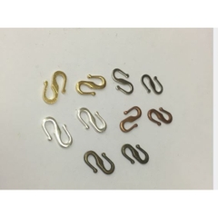 gói 5-10 cái khóa chữ S 8 * 11mm, khóa vòng cổ, khóa vòng đeo tay, khóa phẳng
