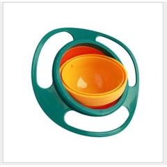 Chén bát ăn dặm thông minh xoay 360 độ- không làm do thức ăn ra ngoài - ăn toàn tuyệt đôi với bé (p191-69