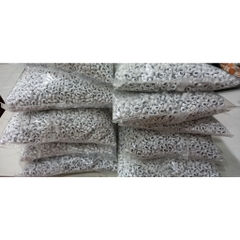 (Loại đẹp) 20 Hạt chữ số tròn, phép tính 4x7mm các màu làm vòng, dây đeo khẩu trang....