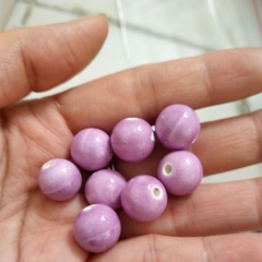 5 viên đá gốm sứ tím 12mm