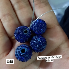 Đá gốm đính pha lê