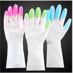 găng tay cao su bảo vệ tay khi làm việc nội trợ