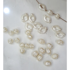 10-50g Hạt kiểu quả khế, quả trám màu giả ngọc . trai
