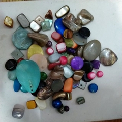 50gam Đá vỏ sò đa dạng kiểu có lỗ xỏ - DVS001