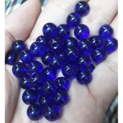 25-100gam hạt đá màu xanh biển đậm làm vòng size 6-8-10-12-16mm (màu 3)