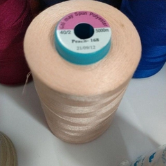 Cuộn chỉ cotton HK- 5000met, chỉ may, chỉ làm tua rua