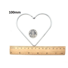 Vòng sắt trái tim, ngôi sao làm dreamcatcher đủ size 5-8-10-12-15-20-25-30cm