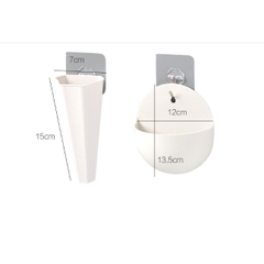 Chậu cây cảnh mini trang trí dính tường có móc treo