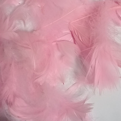 gói khoảng 100 lông vũ nhỏ 3-7cm phụ kiện chụp ảnh, trang trí handmade (khoảng 4gam)