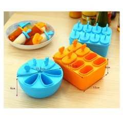 Khuôn nhựa làm kem 6 chiếc ngộ nghĩnh