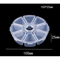 Hộp nhựa nhiều ngăn tháo lắp các ngăn, hộp chia thuốc