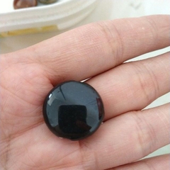 5 viên đá gốm sứ tròn dẹp 9x20mm