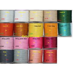 cuộn 160m Dây sáp da, sáp bóng Hàn 1mm