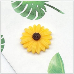 gói 18gam (10cái) miếng dán hoa cúc làm cột tóc size 2cm (p140-15)