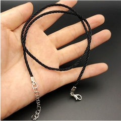 set 5 vòng cổ, dây chuyền trơn dây xoắn Nhật