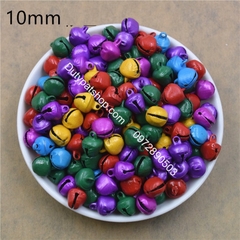 gói 50 cái chuông  size 6-8-10-12-14mm đủ màu làm handmade