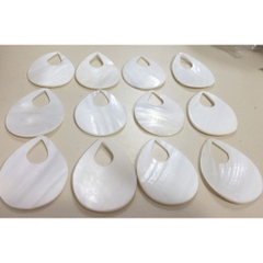 100gam mặt vỏ sò giọt nước làm hoa tai 35x45mm (khoảng 20-22cái)