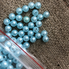 500gam hạt châu, hạt cườm ngoc trai nhựa nhiều màu nhiều size 4-6-8-10-12ly