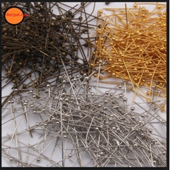 kim xỏ cườm đuôi bi 0.5x30mm