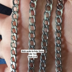 dây xích các loại 5mm,3mm,3,5mm,2mm-x201,x202,x203,x204,x205,x206
