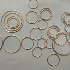 Gói 10 vòng tròn khắc size 20-25-35_45mm