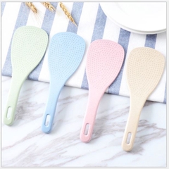 Vá Cơm Chống Dính Tiện Dụng - Muôi xới cơm, muỗng xúc cơm lúa mạch chống dính p191-73