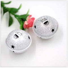 chuông lục lạc to 40mm màu đỏ bóng