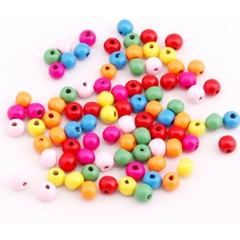 Hạt gỗ tự nhiên đủ màu đủ size 4mm-5mm-6mm-8mm-10mm-12mm-14mm-16mm-18mm-20mm-25mm-30mm/ gói 100gam