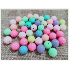 10gam hạt nhựa tròn nhiều màu pastel 6mm-8mm-10mm-12mm-14mm-16mm-18mm-20mm
