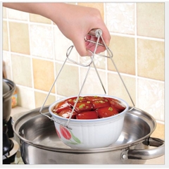 Kẹp gắp bát, đĩa, xoong, nồi, vỉ hấp chống nóng inox p191-4
