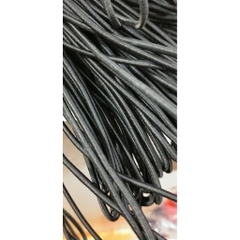 5/10/20m dây thun co giãn đen 3mm