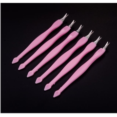 nĩa dao tẩy da chết làm móng, làm nail