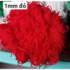 20met Dây dù 1mm sợi tròn mềm mịn (hàng nhập)- có 12 màu